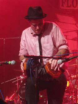 Matt mit seiner Concertina 