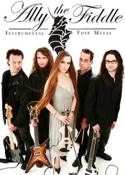 Ally the fiddle - die Band