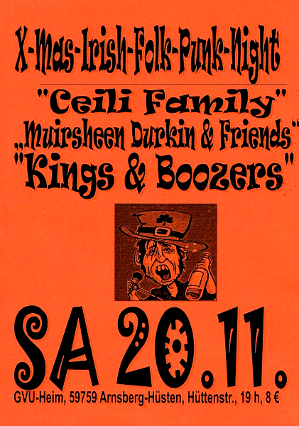 X-Mas-Irish-Folk-Punk-Night