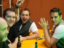 Martin, Finbarr, Darren Brian (v.l.n.r.)